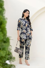 Nocturnal Canopy Cotton Co-ord Set - Me&My