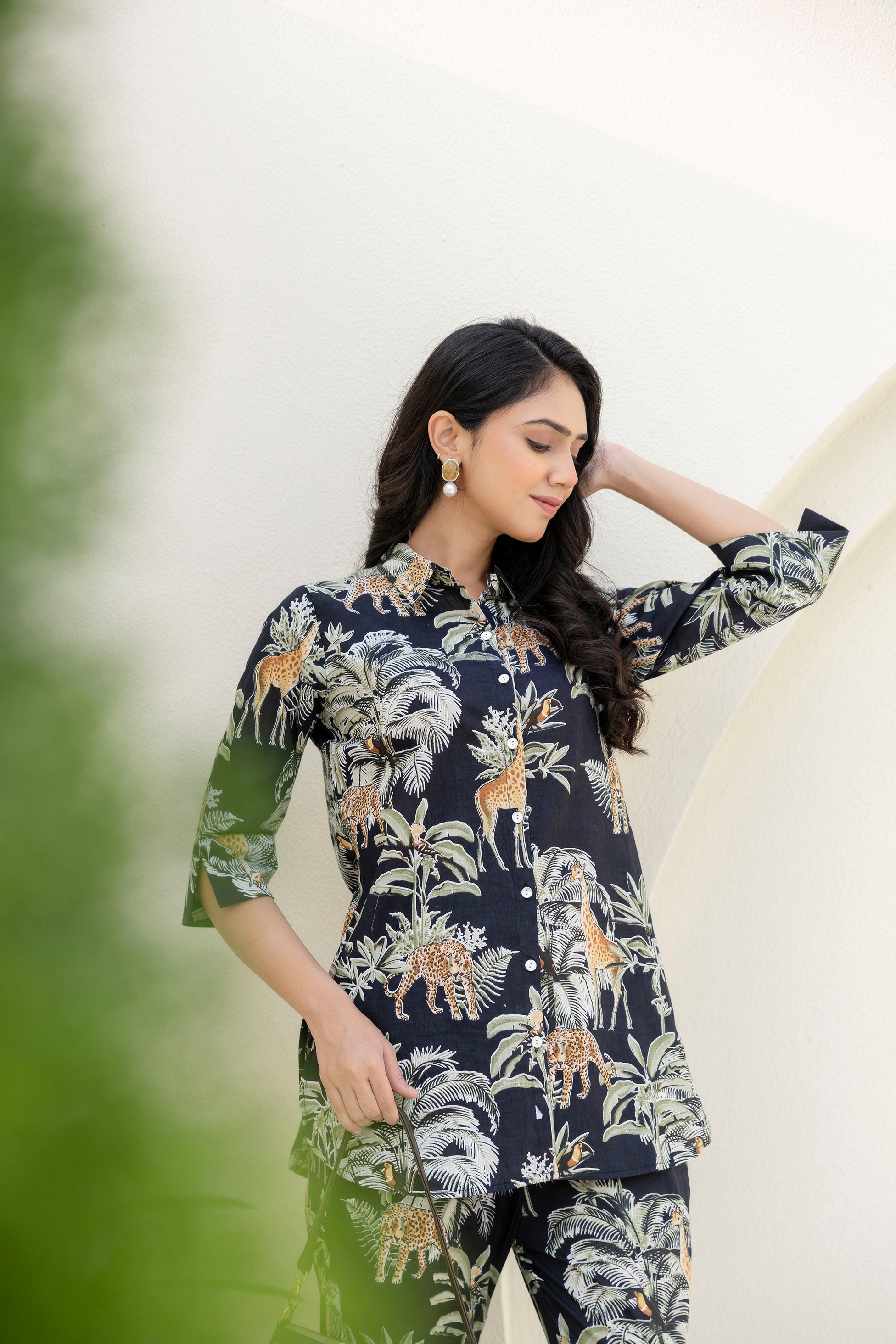 Nocturnal Canopy Cotton Co-ord Set from Me&My