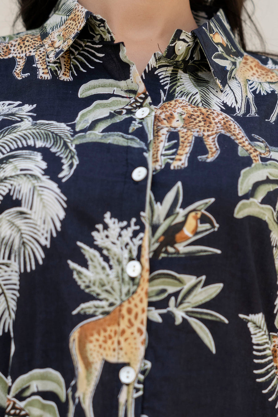 Nocturnal Canopy Cotton Co-ord Set — image 3