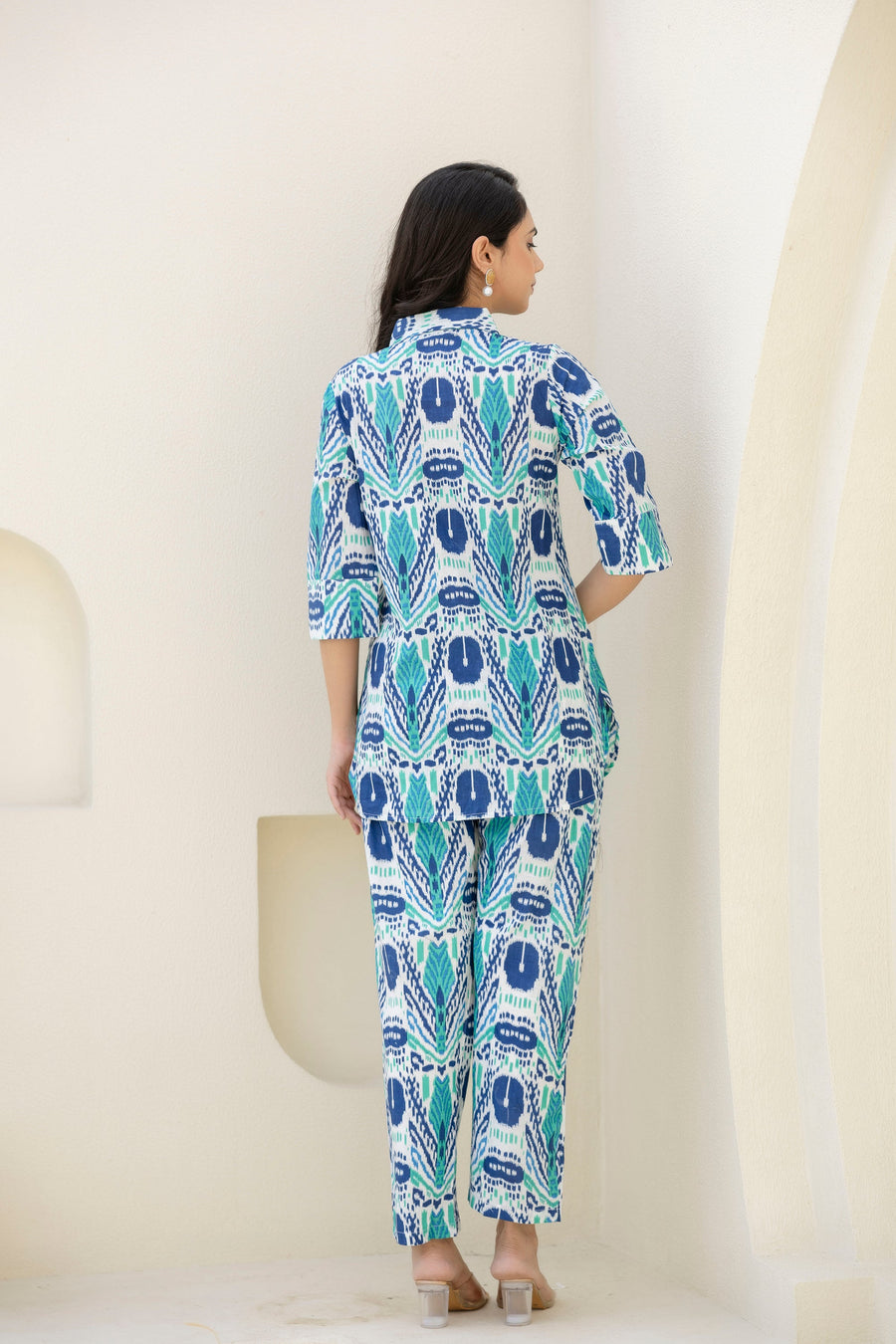 Kaleido Drift White Co-ord Set — image 2