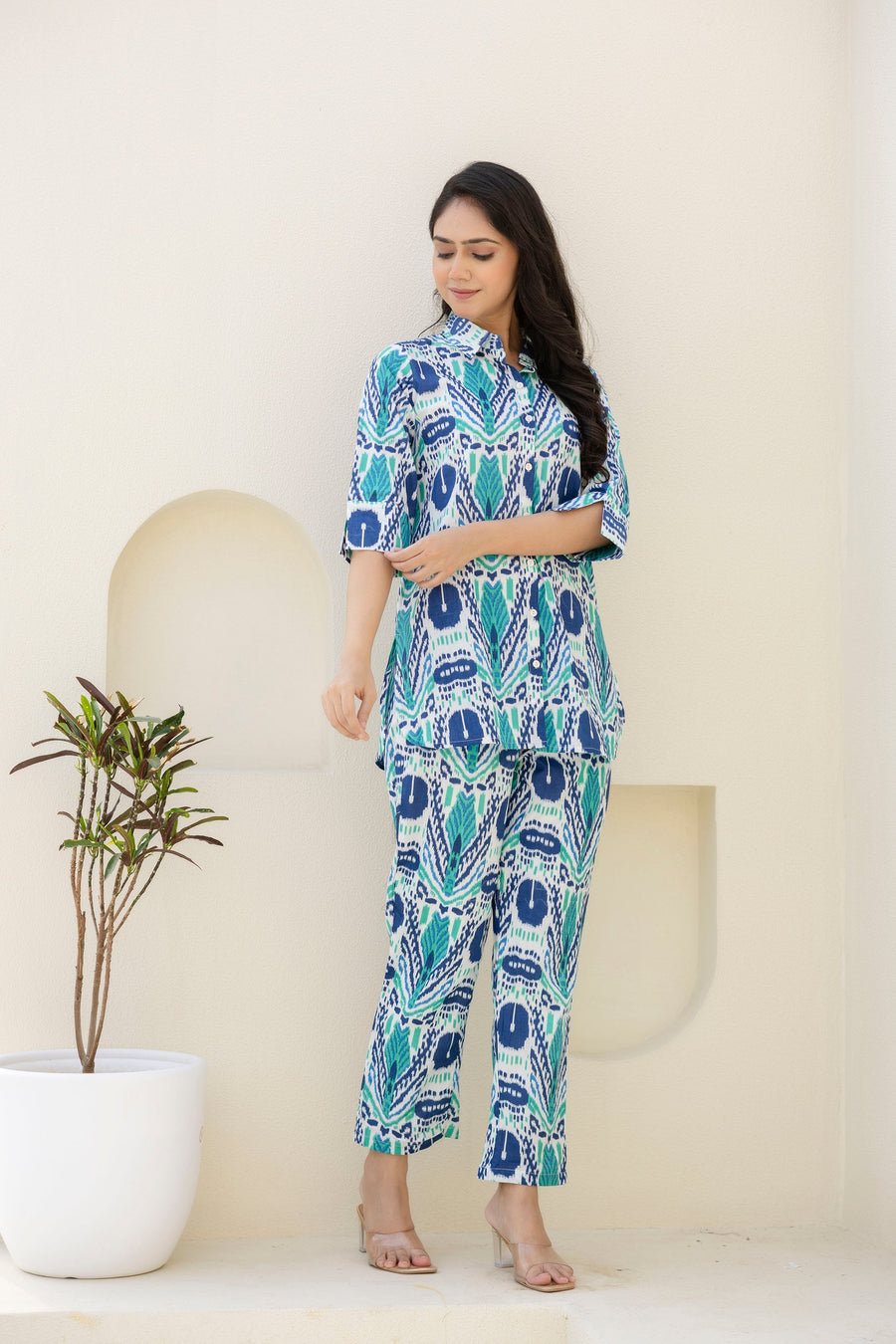 Kaleido Drift White Co-ord Set — image 6