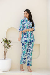 Kaleido Drift White Co-ord Set - Me&My