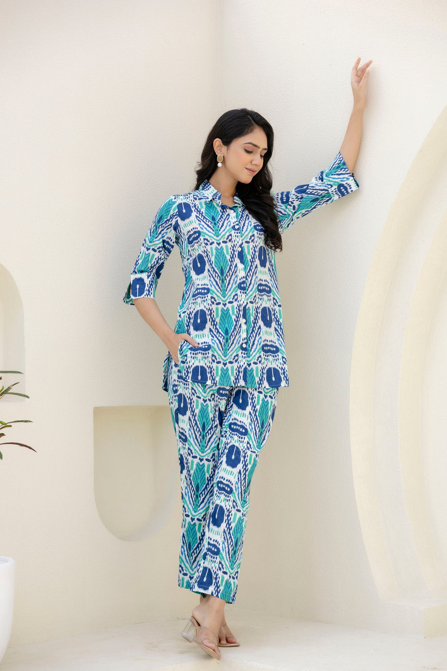 Kaleido Drift White Co-ord Set — image 7