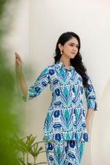 Kaleido Drift White Co-ord Set - Me&My