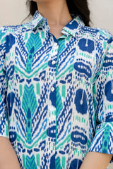 Kaleido Drift White Co-ord Set - Me&My