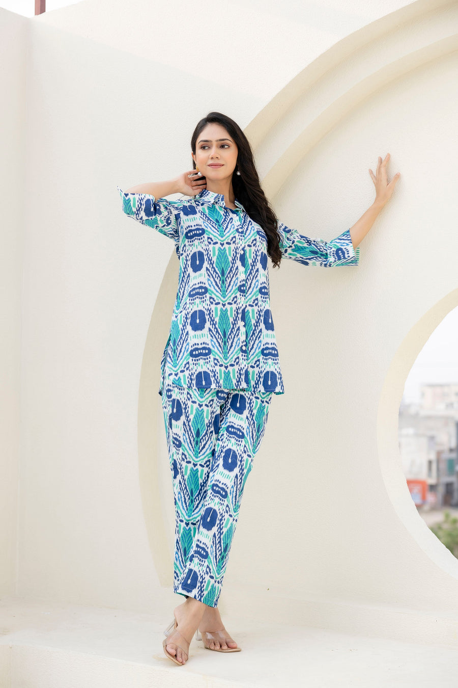Kaleido Drift White Co-ord Set — image 10