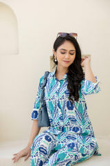 Kaleido Drift White Co-ord Set - Me&My