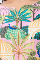 Pink Cotton Botanical Co-ord Set - Me&My