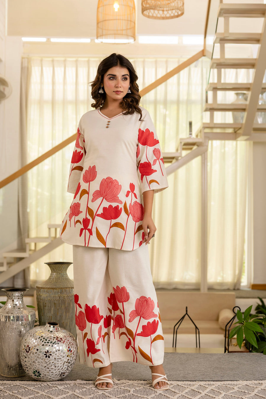 Ivoryroot Botanical Cotton Flex Co-ord Set — image 2