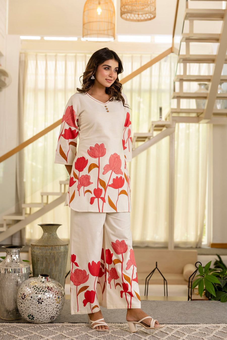 Ivoryroot Botanical Cotton Flex Co-ord Set — image 4