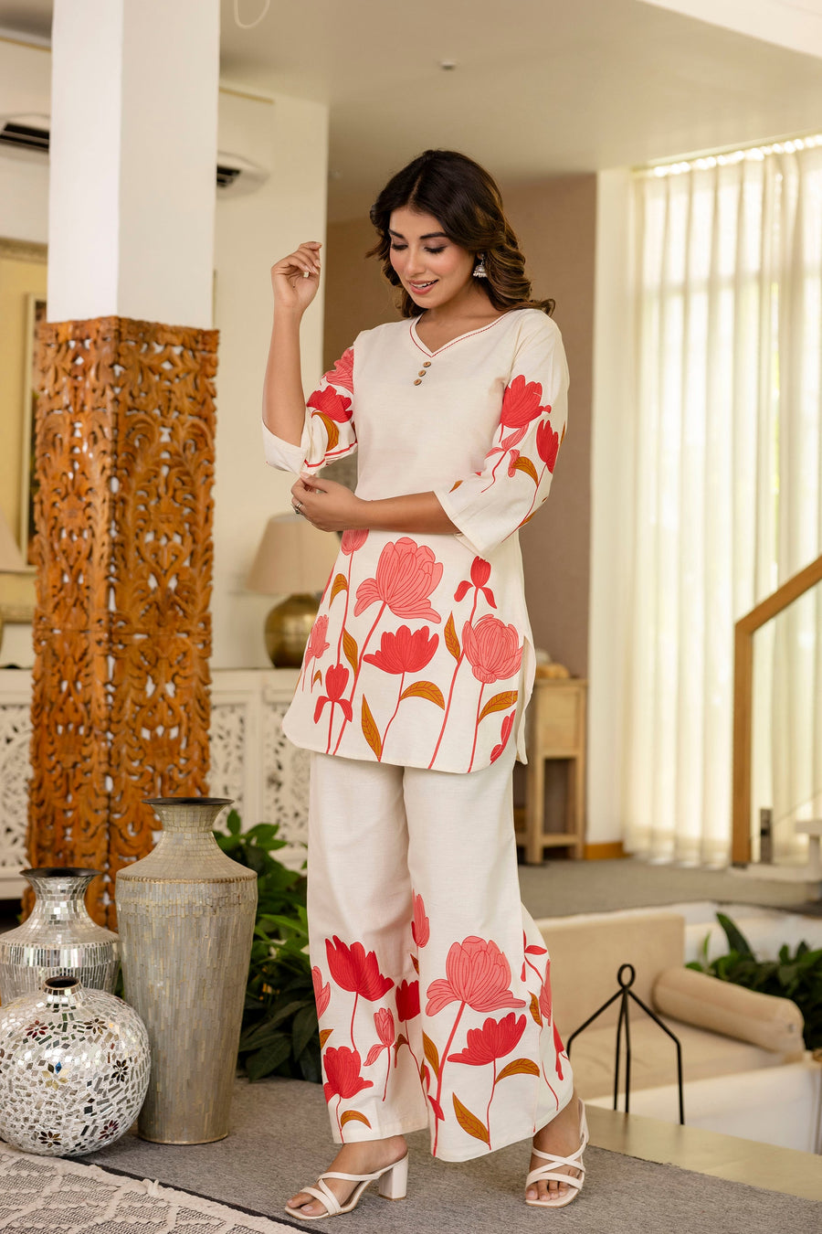 Ivoryroot Botanical Cotton Flex Co-ord Set — image 9