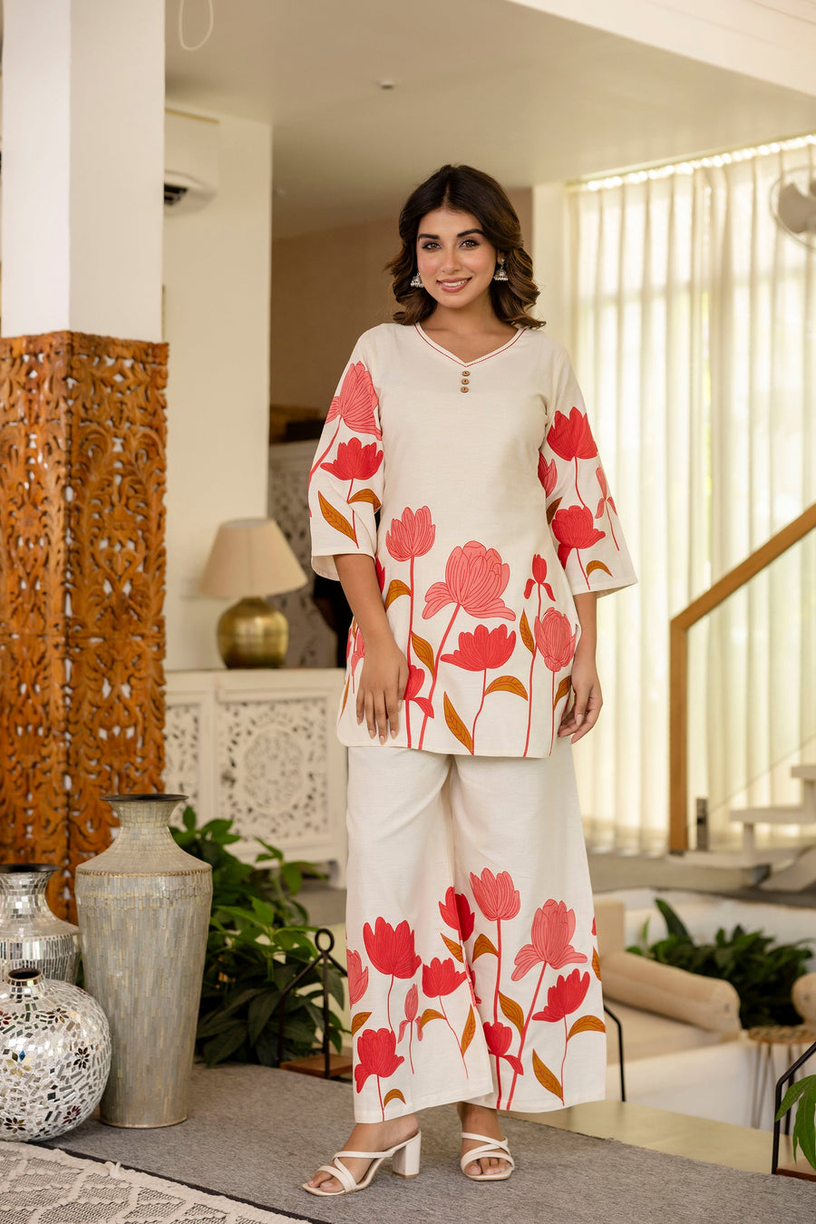 Ivoryroot Botanical Cotton Flex Co-ord Set — image 8