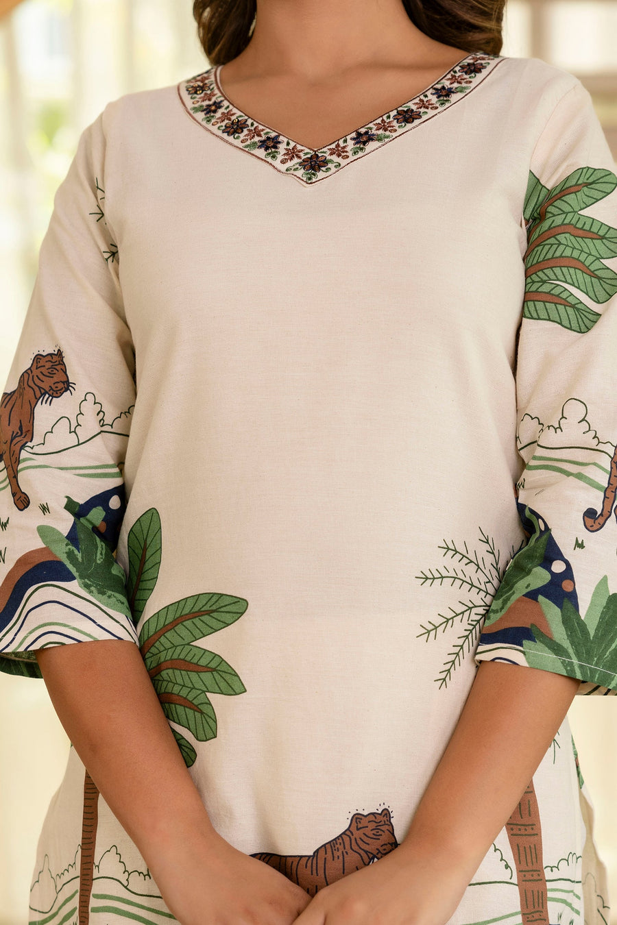 Stem & Still Cotton Flex Co-ord Set — image 4