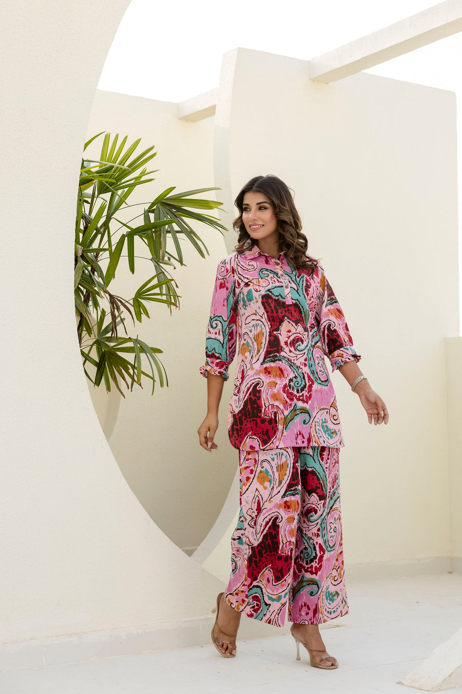Rosywhirl Cotton Co-ord Set — image 8