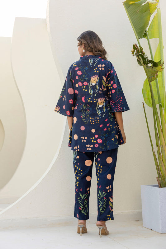 Noirwave Cotton Co-ord Set - Me&My