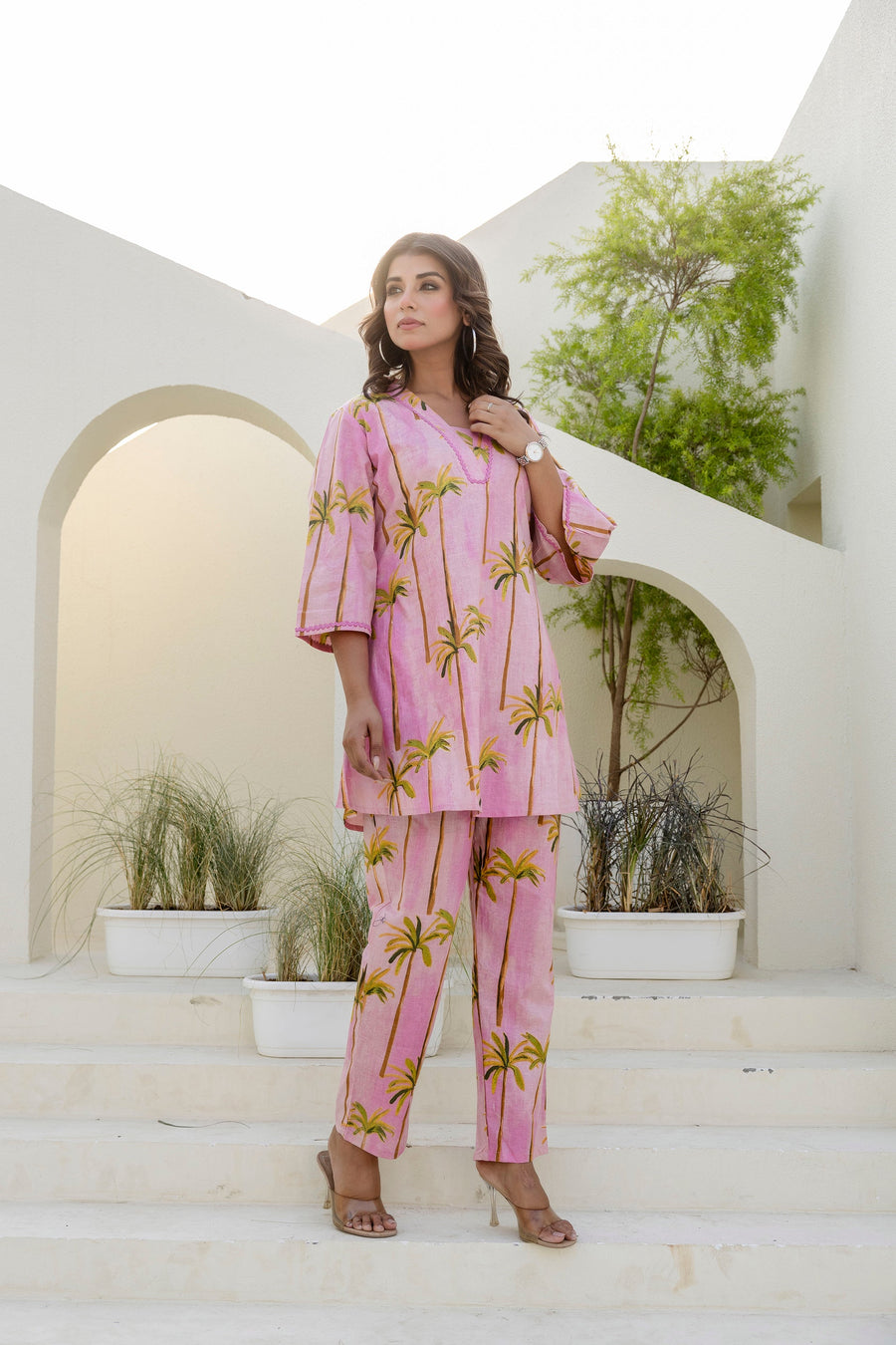 Blushswirl Cotton Co-ord Set — image 9