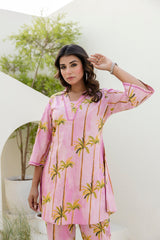 Blushswirl Cotton Co-ord Set - Me&My