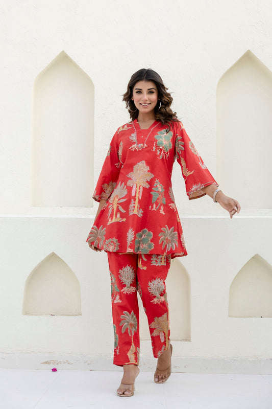 Botanica Flare Cotton Co-ord Set - Me&My