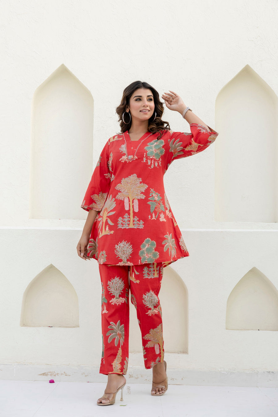 Botanica Flare Cotton Co-ord Set — image 4