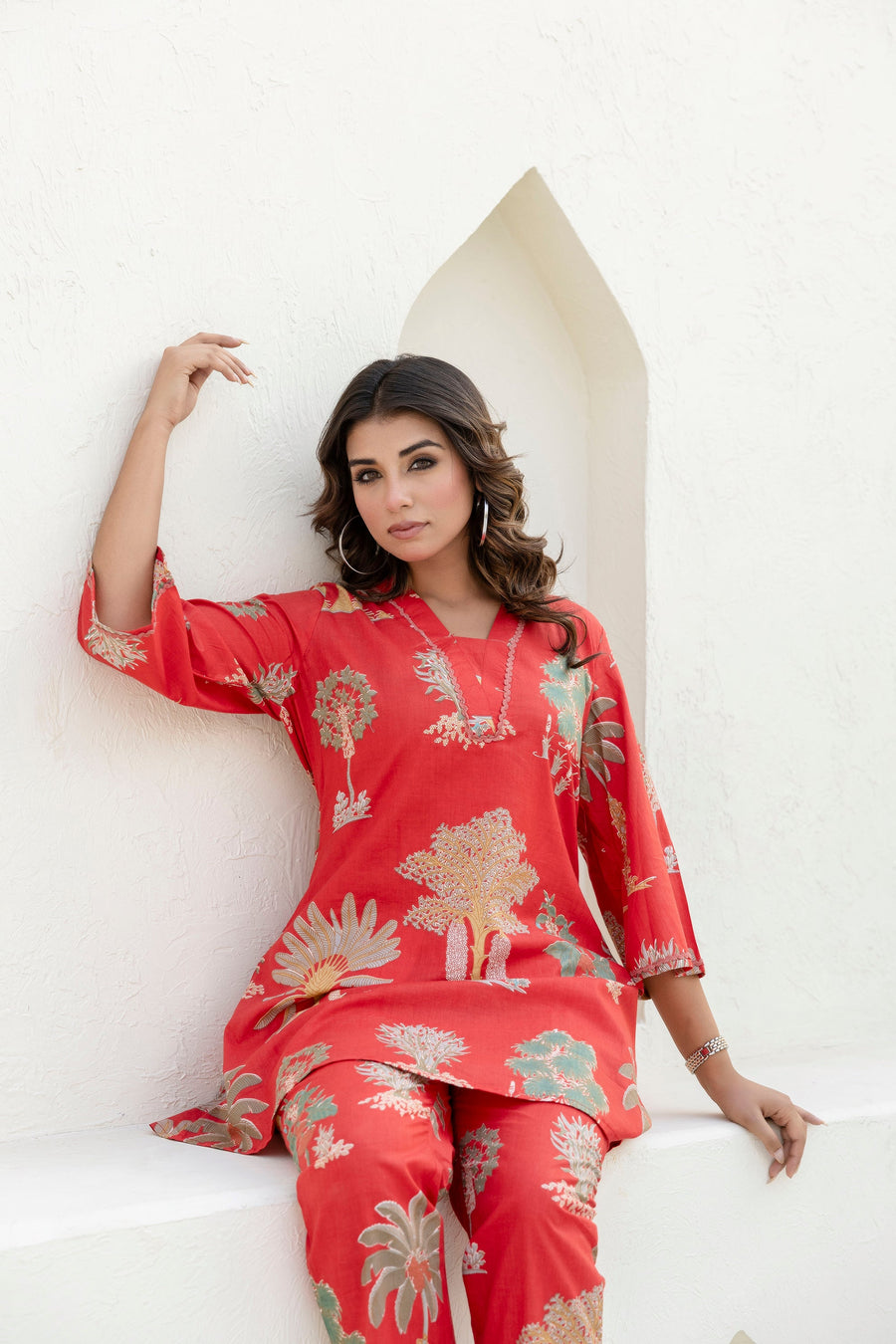 Botanica Flare Cotton Co-ord Set — image 8