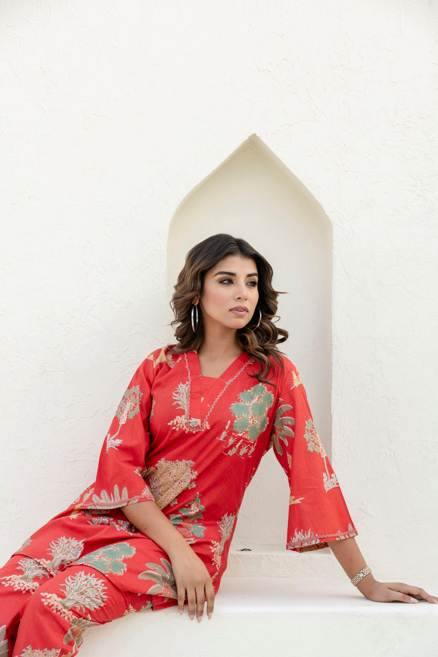 Botanica Flare Cotton Co-ord Set — image 9