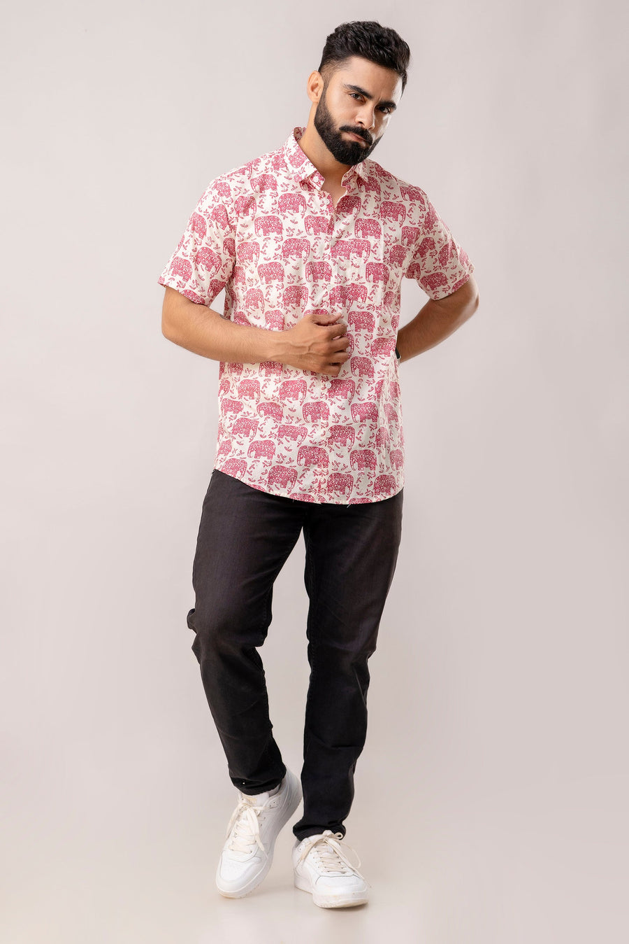 Savannah Rose Pink Animal Print Shirt — image 7