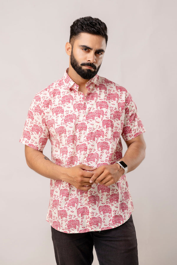 Savannah Rose Pink Animal Print Shirt