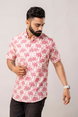 Savannah Rose Pink Animal Print Shirt - Me&My