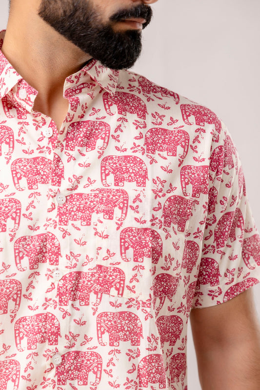 Savannah Rose Pink Animal Print Shirt - Me&My