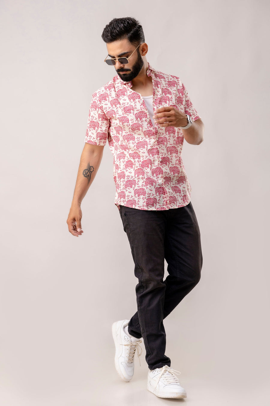 Savannah Rose Pink Animal Print Shirt — image 5