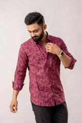 Enchanting Purple Floral Long Sleeve Shirt - Me & My