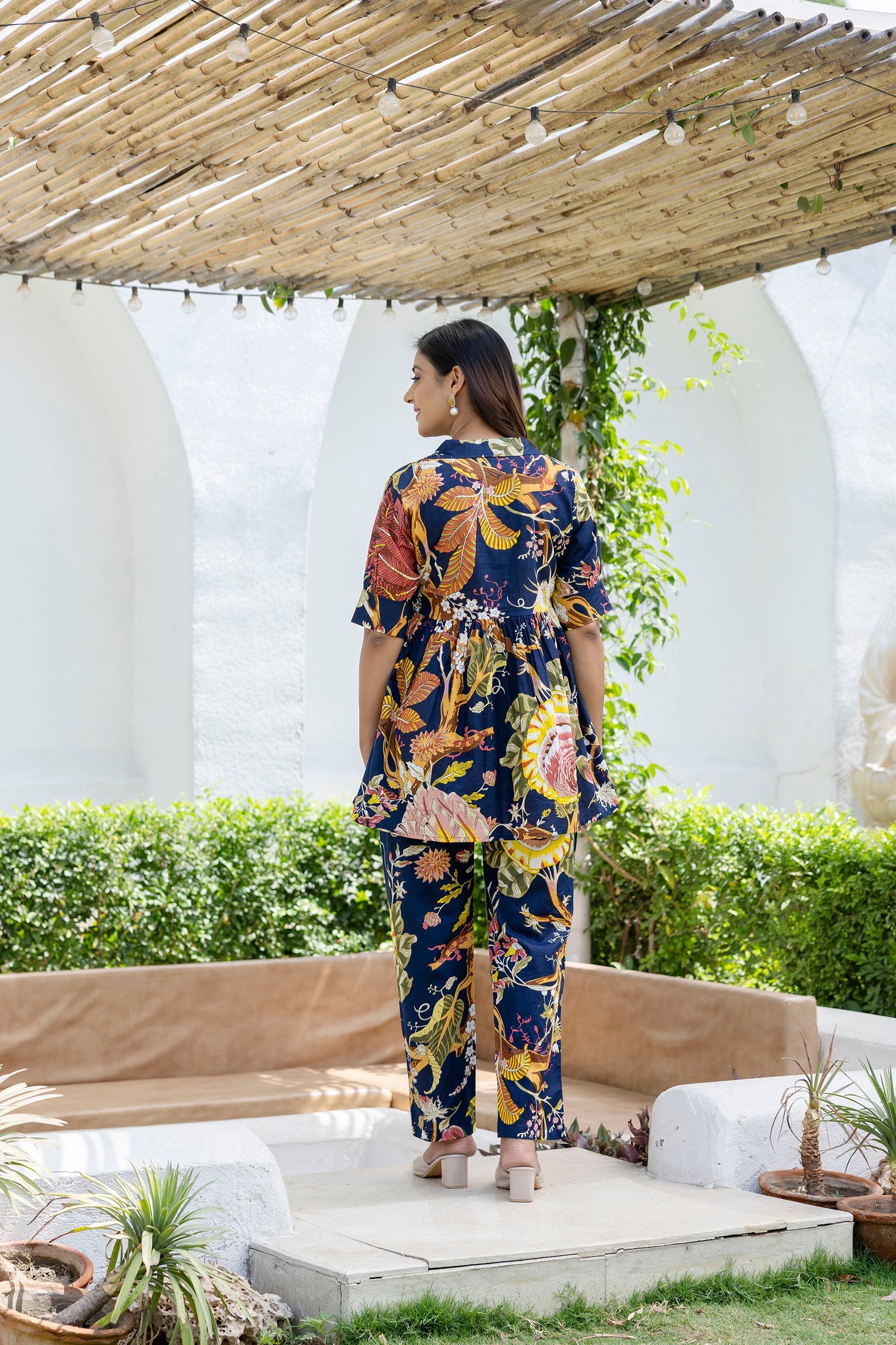 Icelandic Bloom Cotton Co-ord Set from Me&My