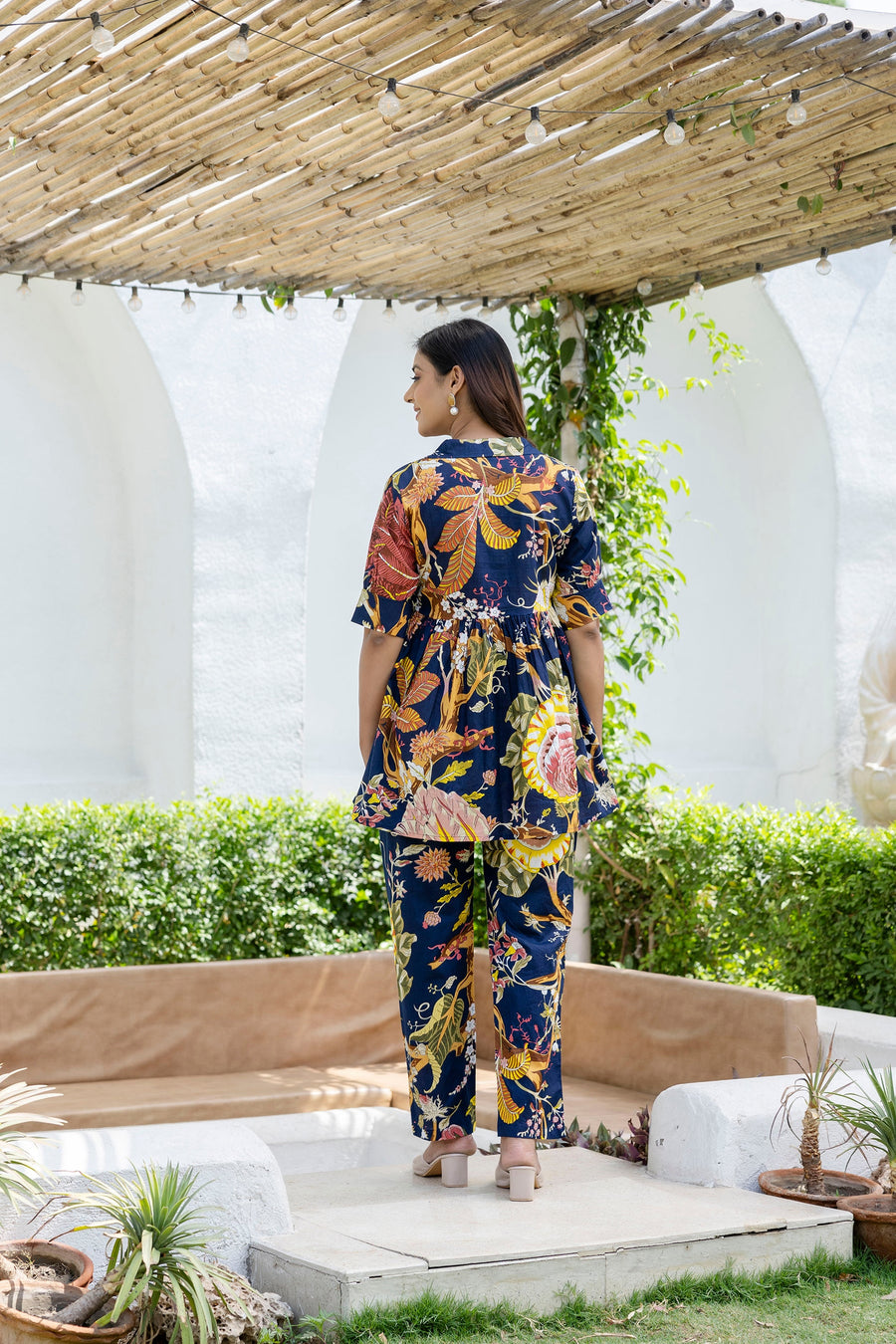 Icelandic Bloom Cotton Co-ord Set — image 2