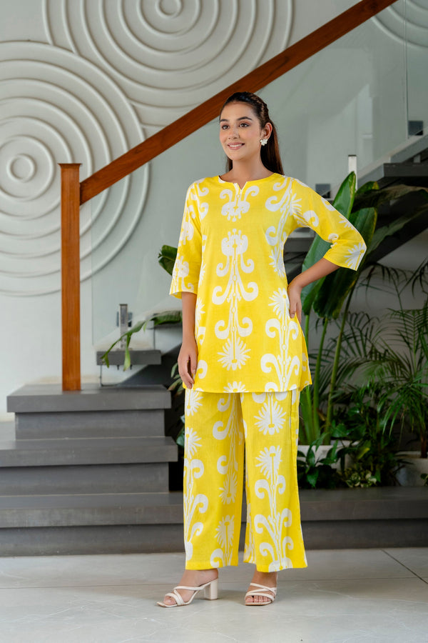 Sunbeam Cotton Printed Co-ord Set