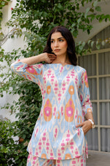 Summer Sorbet Ikat Cotton Co-ord Set