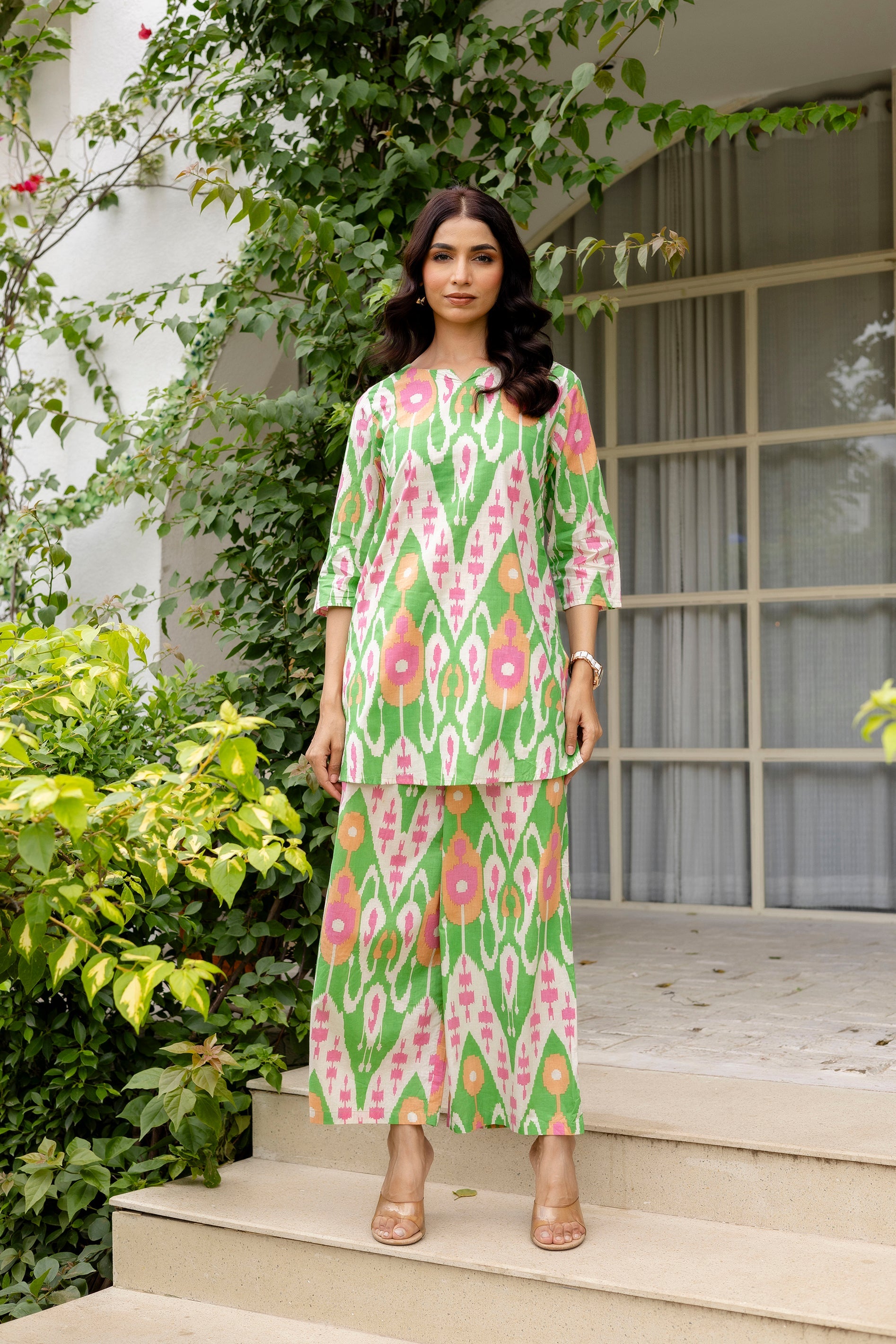 Sage Serenity Green Cotton Co-ord Set Me & My 