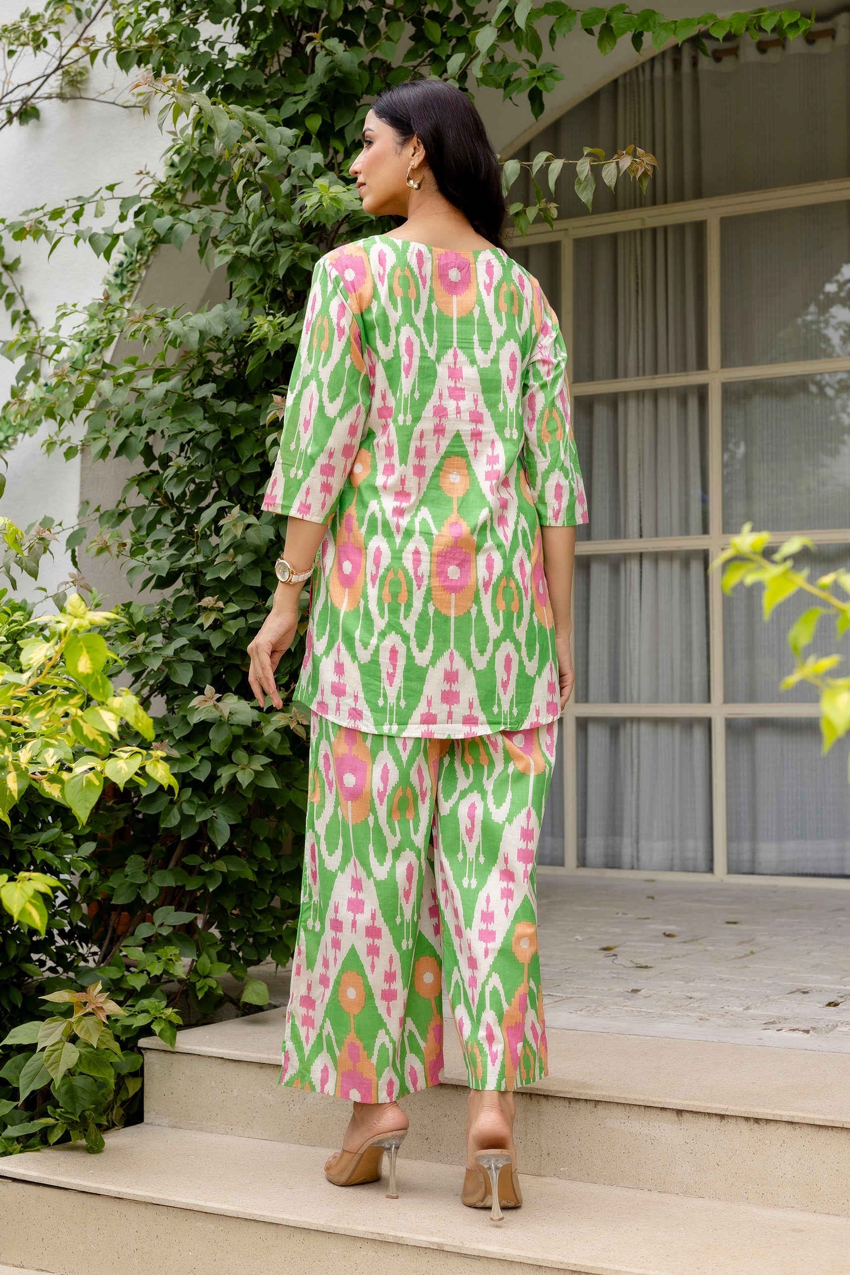 Sage Serenity Green Cotton Co-ord Set
