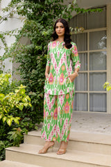 Sage Serenity Green Cotton Co-ord Set