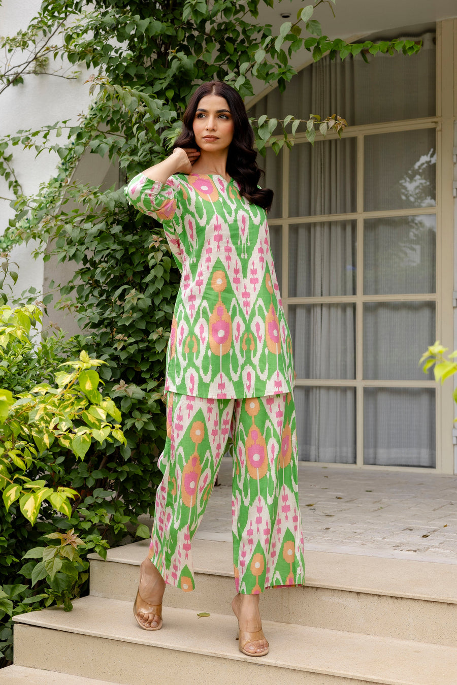 Sage Serenity Green Cotton Co-ord Set — image 5