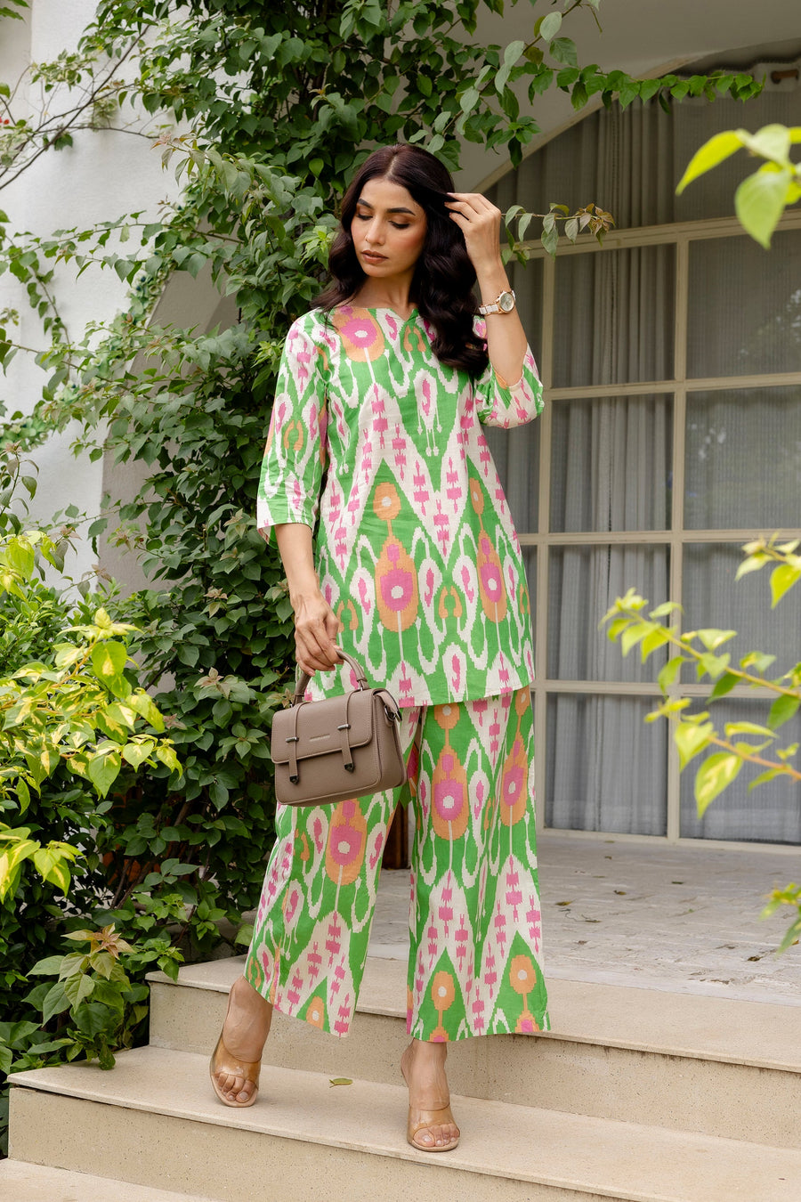 Sage Serenity Green Cotton Co-ord Set — image 7