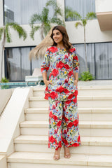 Confetti Mood Multi-Color Cotton Co-ord Set - Me&My