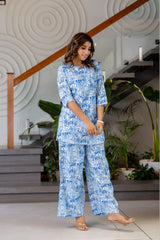 Featherlight White Cotton Co-ord Set - Me&My