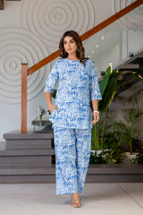 Featherlight White Cotton Co-ord Set Me & My