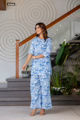 Featherlight White Cotton Co-ord Set - Me&My