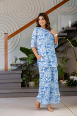 Featherlight White Cotton Co-ord Set - Me&My