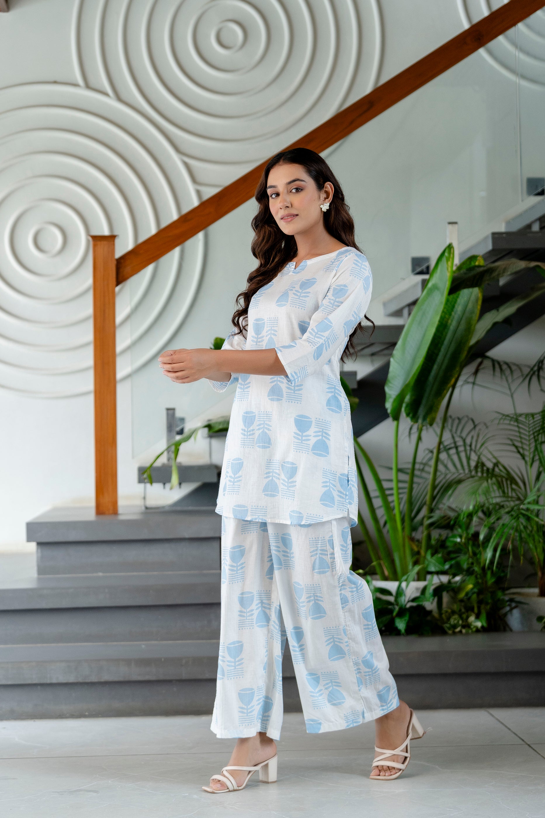 Bare White Cotton Co-ord Set Me & My