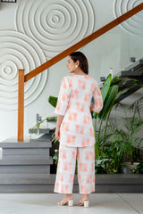 Snowdrift White Cotton Co-ord Set Me & My 
