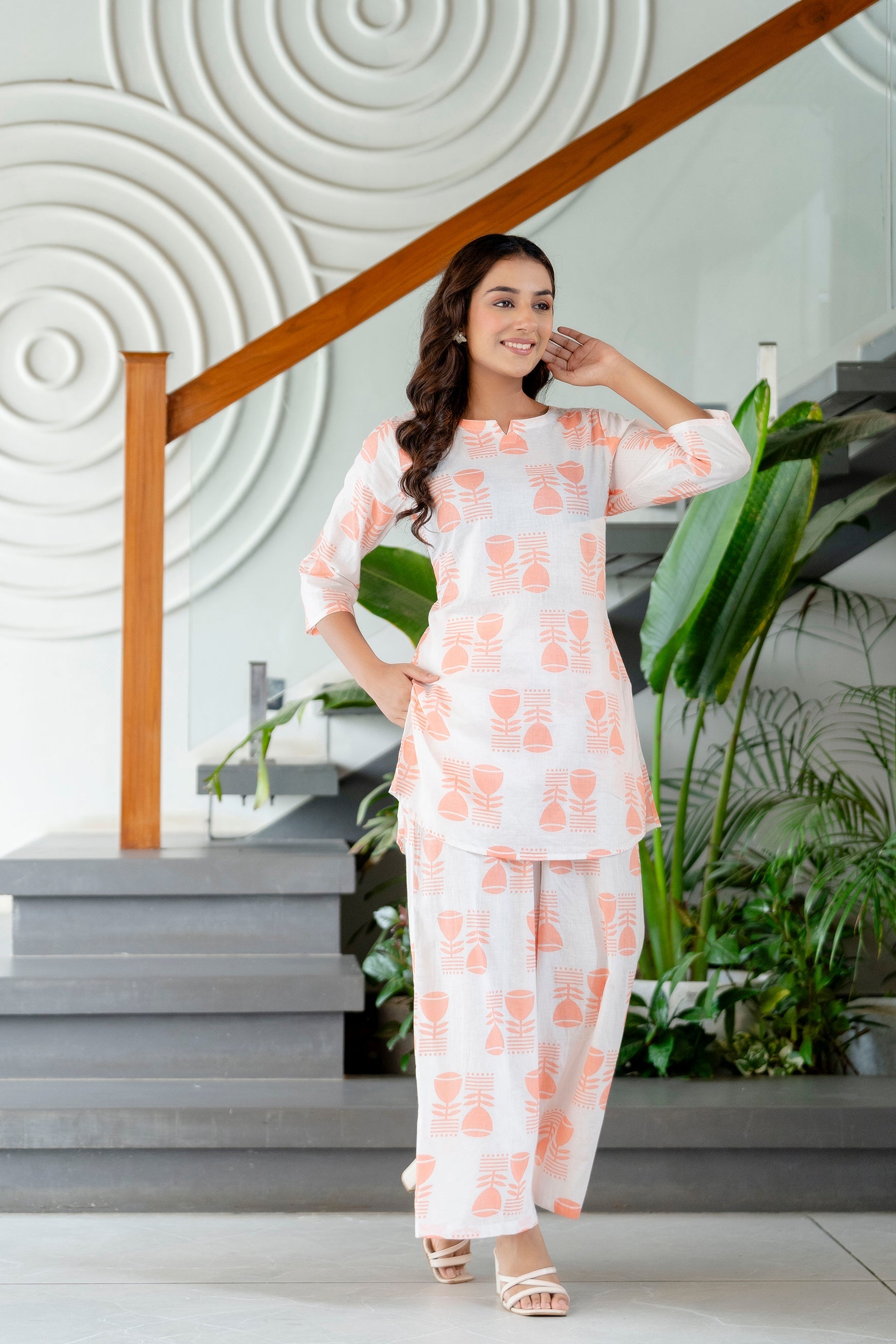 Snowdrift White Cotton Co-ord Set Me & My 