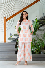 Snowdrift White Cotton Co-ord Set Me & My 