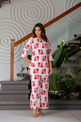 Sacred White Cotton Co-ord Set - Me&My